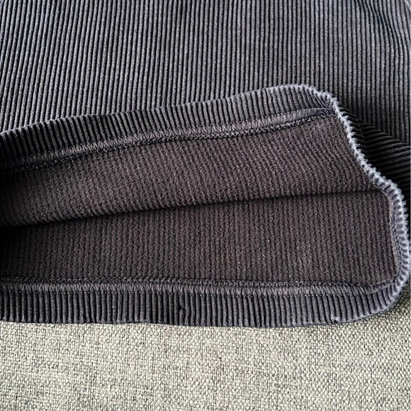 🍁SOLD🍁Happiness Runs Crop Tank Sz. M/L Color: Vintage black - Picture 5 of 7